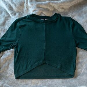 Dark Green Women's Top